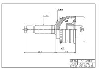 Шрус MI-032A43