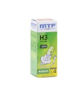 Лампа 12-55 Вт. H3 Standard +30%, галогеновая с проводом Корея * MTF LIGHT